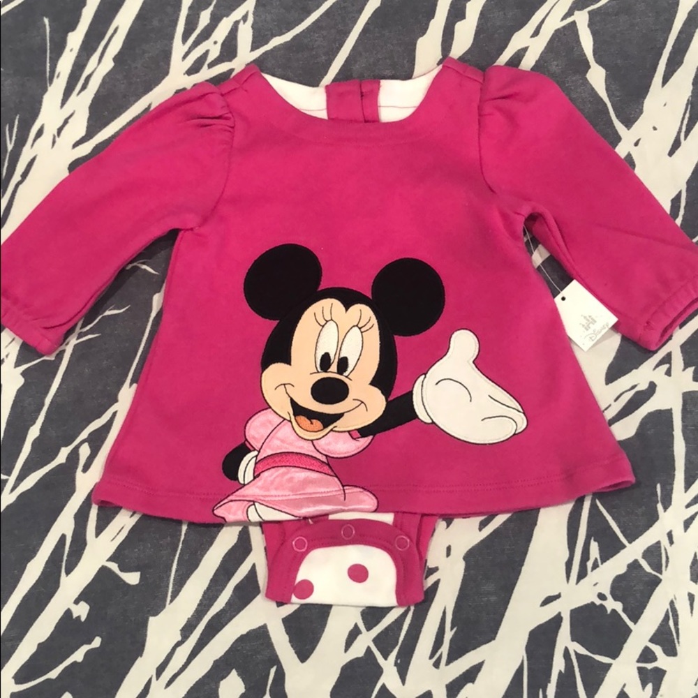 Disney’s Minnie Mouse Baby Girl Onesie